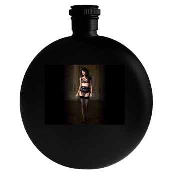 Adriana Lima Round Flask