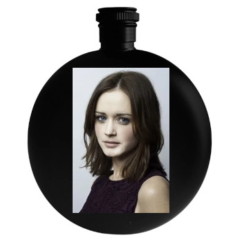 Alexis Bledel Round Flask