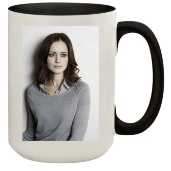 Alexis Bledel 15oz Colored Inner & Handle Mug