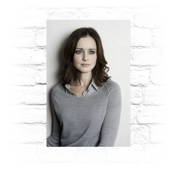 Alexis Bledel Metal Wall Art