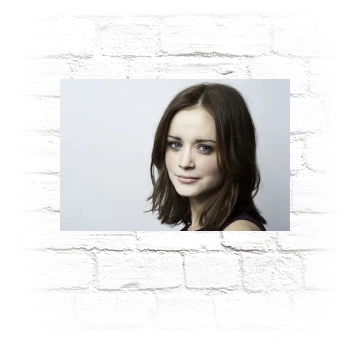 Alexis Bledel Metal Wall Art