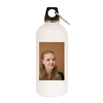 Amanda Seyfried White Water Bottle With Carabiner