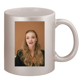 Amanda Seyfried 11oz Metallic Silver Mug