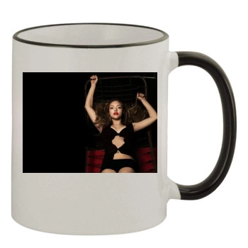 Amanda Seyfried 11oz Colored Rim & Handle Mug