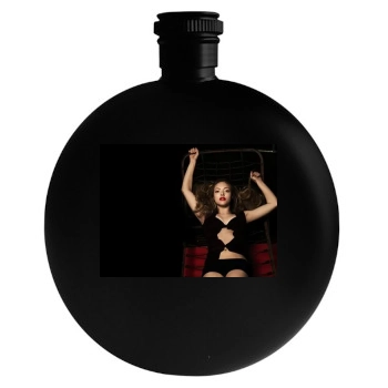 Amanda Seyfried Round Flask