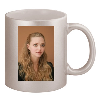 Amanda Seyfried 11oz Metallic Silver Mug