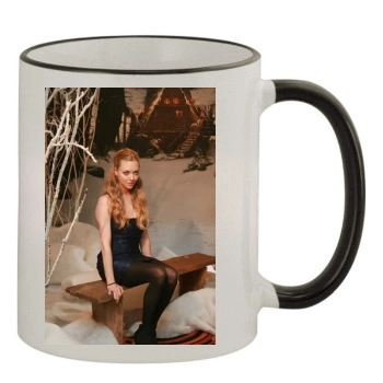 Amanda Seyfried 11oz Colored Rim & Handle Mug