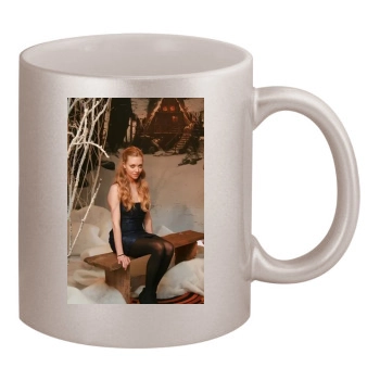 Amanda Seyfried 11oz Metallic Silver Mug