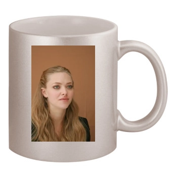 Amanda Seyfried 11oz Metallic Silver Mug