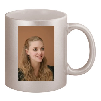 Amanda Seyfried 11oz Metallic Silver Mug