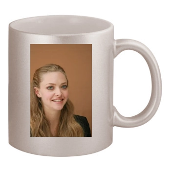 Amanda Seyfried 11oz Metallic Silver Mug