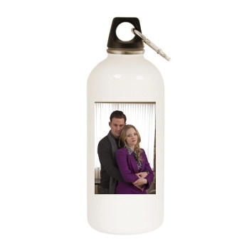 Amanda Seyfried White Water Bottle With Carabiner