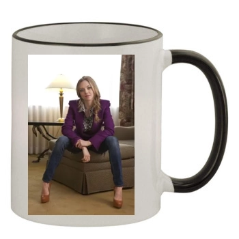 Amanda Seyfried 11oz Colored Rim & Handle Mug