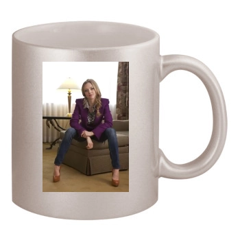 Amanda Seyfried 11oz Metallic Silver Mug