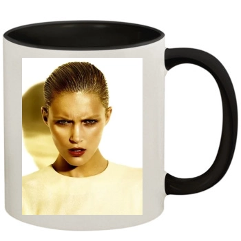 Anja Rubik 11oz Colored Inner & Handle Mug