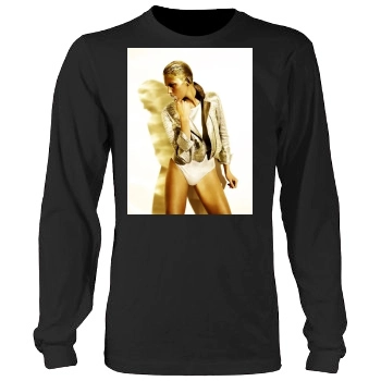 Anja Rubik Men's Heavy Long Sleeve TShirt