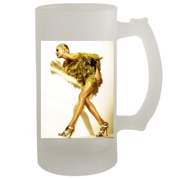 Anja Rubik 16oz Frosted Beer Stein