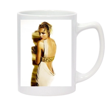 Anja Rubik 14oz White Statesman Mug