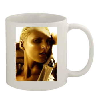 Anja Rubik 11oz White Mug