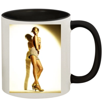 Anja Rubik 11oz Colored Inner & Handle Mug