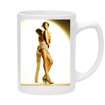 Anja Rubik 14oz White Statesman Mug