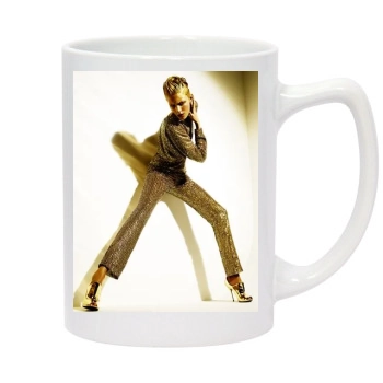 Anja Rubik 14oz White Statesman Mug