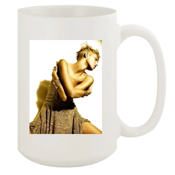 Anja Rubik 15oz White Mug