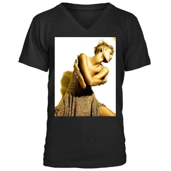 Anja Rubik Men's V-Neck T-Shirt