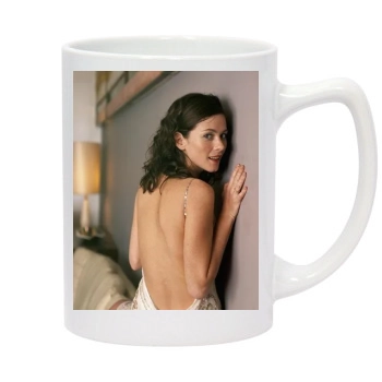 Anna Friel 14oz White Statesman Mug