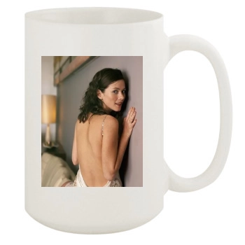 Anna Friel 15oz White Mug