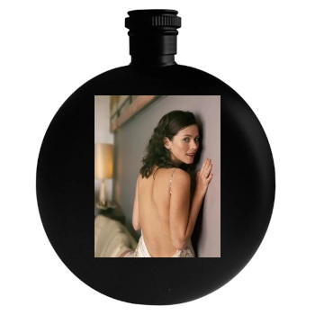 Anna Friel Round Flask