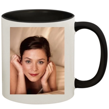 Anna Friel 11oz Colored Inner & Handle Mug