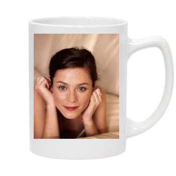 Anna Friel 14oz White Statesman Mug