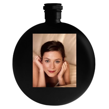 Anna Friel Round Flask