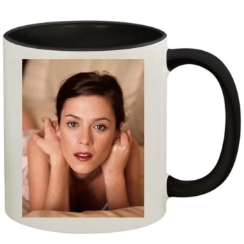 Anna Friel 11oz Colored Inner & Handle Mug