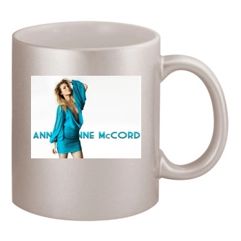 AnnaLynne McCord 11oz Metallic Silver Mug