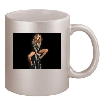 AnnaLynne McCord 11oz Metallic Silver Mug