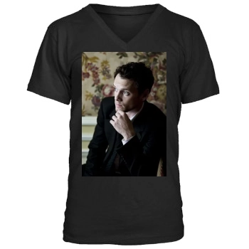 Anton Yelchin Men's V-Neck T-Shirt