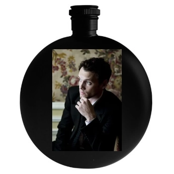 Anton Yelchin Round Flask