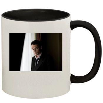 Anton Yelchin 11oz Colored Inner & Handle Mug