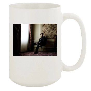 Anton Yelchin 15oz White Mug