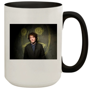 Anton Yelchin 15oz Colored Inner & Handle Mug