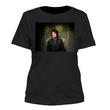 Anton Yelchin Women's Cut T-Shirt