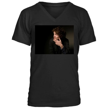 Anton Yelchin Men's V-Neck T-Shirt