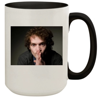 Anton Yelchin 15oz Colored Inner & Handle Mug