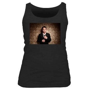 Anton Yelchin Women's Tank Top