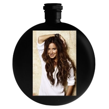 Ashley Tisdale Round Flask