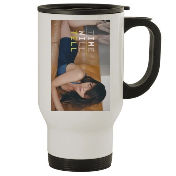 Aubrey Plaza Stainless Steel Travel Mug