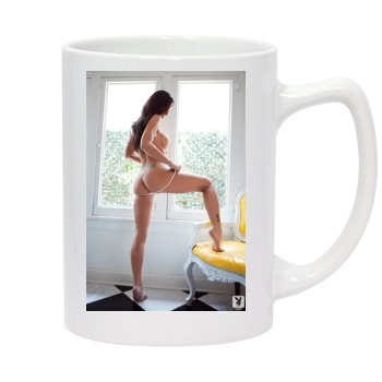 Samantha Shane 14oz White Statesman Mug