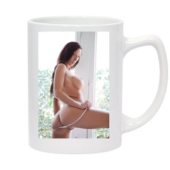 Samantha Shane 14oz White Statesman Mug